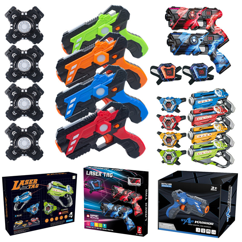 NOVA COMBAT Infrared Laser Tag Set — 2 or 4 Players