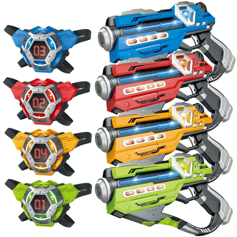 NOVA COMBAT Infrared Laser Tag Set — 2 or 4 Players